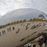 Cloud Gate, a public sculpture in the US city of Chicago. Photo by Marshall Segal.